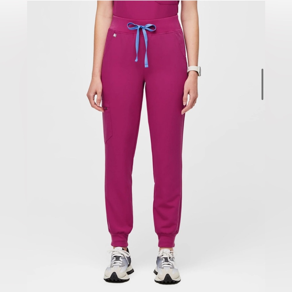 FIGS Raspberry Sorbet Joggers